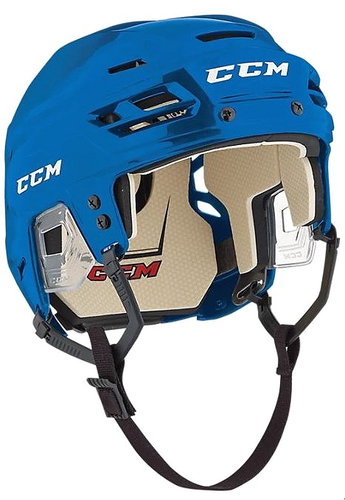 CCM Tacks 110 SR, blue, Senior, size 3.5 mm S, 51-56cm - Hockey Helmet - Main image