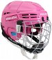 Bauer Prodigy Combo YTH, růžová, Dětská, 48-53cm - Hokejová helma