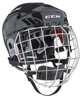 CCM Fitlite 60 Combo SR, White, Senior, size L, 58-63cm - Hockey Helmet