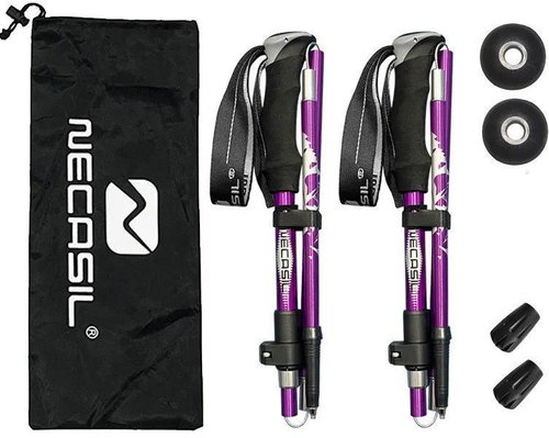 Pronett XJ5364, pair, purple - Trekking Poles - Main image