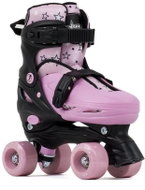SFR - Nebula Adjustable Black/Pink - adjustable trekking skates - Roller Skates