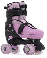 SFR - Nebula Lights Adjustable Pink - adjustable trekking skates Size (skates): M (29, 30,5, 32 - Roller Skates