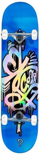 Enuff - Skateboard Hologram Blue 8" - skateboard - Skateboard - Main image