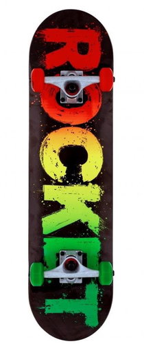Rocket skateboards Rocket - Rasta Fade 8" - skateboard - Skateboard - Main image