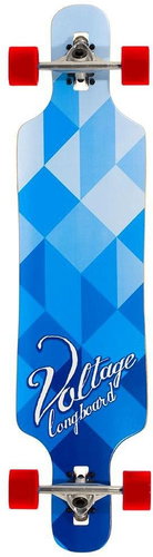 Voltage - Cubism DT V2 39" Blue longboard - Longboard - Main image