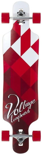 Voltage - Cubism DT V2 39" Red longboard - Longboard - Main image