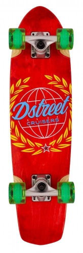 D-Street - Cruiser Atlas Red 28" - longboard - Longboard - Main image