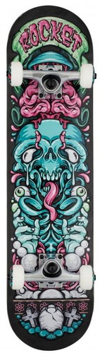 Rocket Skateboards Rocket - Bones Pile-up Black - 7.75" - skateboard - Skateboard - Main image