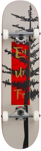 Enuff - Evergreen Tree Warm Grey/Red 8" - skateboard - Skateboard - Main image