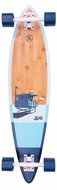 Z-Flex - Bamboo Pintail 38" Blue - longboard - Longboard
