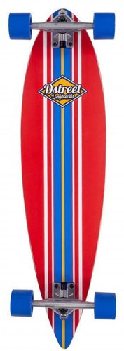 D-Street - Pintail Ocean 35" - Red - longboard - Longboard - Main image