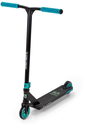 Slamm - Urban V9 - Black/Teal - Freestyle Scooter - Main image