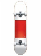 Globe - G0 Block Serif 8" White/Red - Skateboard