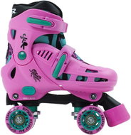 SFR - Storm V4 Pink/Green - adjustable trekking skates - Roller Skates