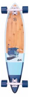ZFlex Bamboo Pintail 38“ Blue - Longboard