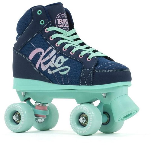 Rio - Roller Lumina Navy/Green 34 - Roller Skates - Main image