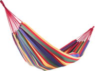 Verk houpací síť 200 × 150 cm, silné červené pruhy - Hammock