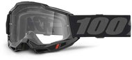 100% Speedlab Accuri 2 Goggle Black Clear Lens - Cycling Glasses