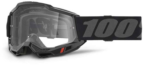 100% Speedlab Accuri 2 Goggle Black Clear Lens - Cycling Glasses - Main image