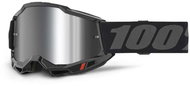 100% Speedlab Accuri 2 Goggle Black Mirror Silver Lens - Cycling Glasses