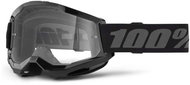 100% Speedlab Strata 2 Goggle Black Clear Lens - Cycling Glasses