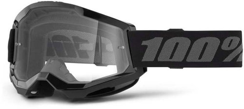 100% Speedlab Strata 2 Goggle Black Clear Lens - Cycling Glasses - Main image