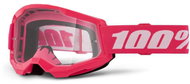 100% Speedlab Strata 2 Goggle Pink Clear Lens - Cycling Glasses