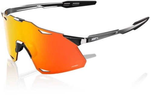 100% Speedlab Hypercraft Black Chrome HiPER Red Mirror - Cycling Glasses - Main image