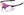 Gloss Black Photochromic Purple Mirror