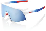 100% Speedlab S3 Total Energies Team Matte White/Metallic Blue HiPER Blue Multilayer Mirror Lens - Cycling Glasses