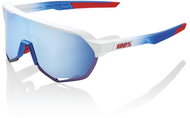 100% Speedlab S2 Total Energies Team Matte White/Metallic Blue HiPER Blue Multilayer Mirror Lens - Cycling Glasses