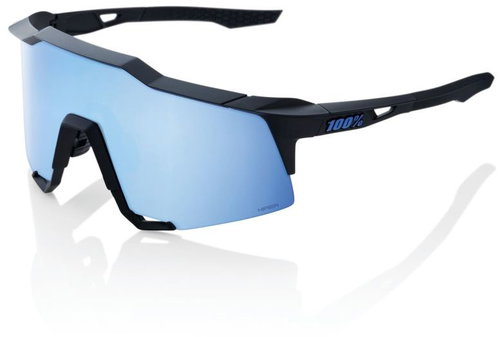 100% Speedlab Speedcraft Matte Black HiPER Blue Multilayer Mirror Lens - Cycling Glasses - Main image