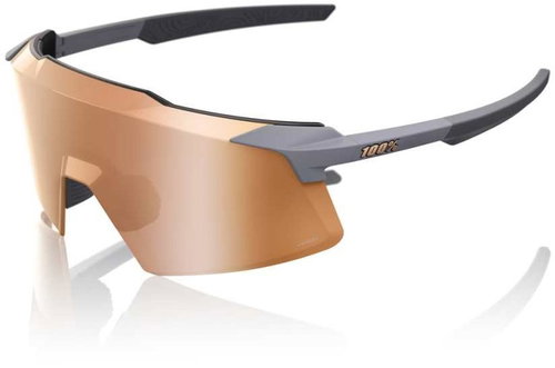 100% Speedlab Aerocraft Soft Tact Grey HiPER Copper Mirror - Cycling Glasses - Main image