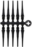 Cosmo Hroty Fit Point Plus 50 ks, black - Hroty na šipky