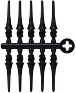 Cosmo Hroty Fit Point Plus Short 50 ks, black - Hroty na šipky