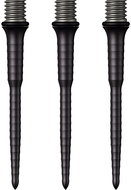 Mission Metal tips Titan Ripple, black 34 mm - Dart Tips