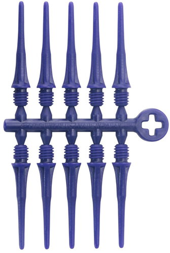 Cosmo Fit Point Plus 50 pcs, dark blue - Dart Tips - Main image