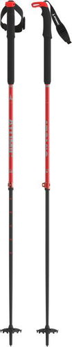 ATOMIC BCT Touring Carbon SQS Red/Grey - Ski Poles - Main image