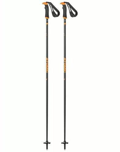 ATOMIC AMT carbon SQS grey/orange 125 cm - Ski Poles - Main image