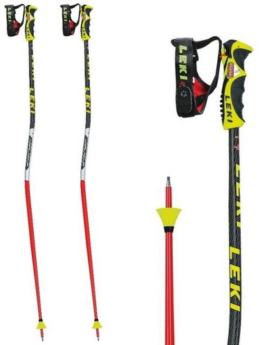 LEKI WC GS TTB TR S 120 cm - Ski Poles - Main image