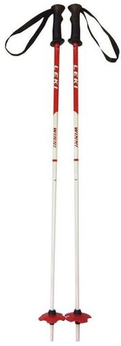 LEKI Winni jr white 90 cm - Ski Poles - Main image
