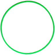 Merco Multipack 4 pcs Hula Hoop Aero 70 Gymnastic Hoop - Hula Hoop