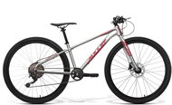 Amulet Dětské kolo 27,5” Youngster 1.10 SH, alu brushed transparent/red, S - Children's Bike