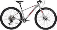 Amulet Dětské kolo 29” Youngster 1.11 SH, alu brushed transparent/red, S - Children's Bike