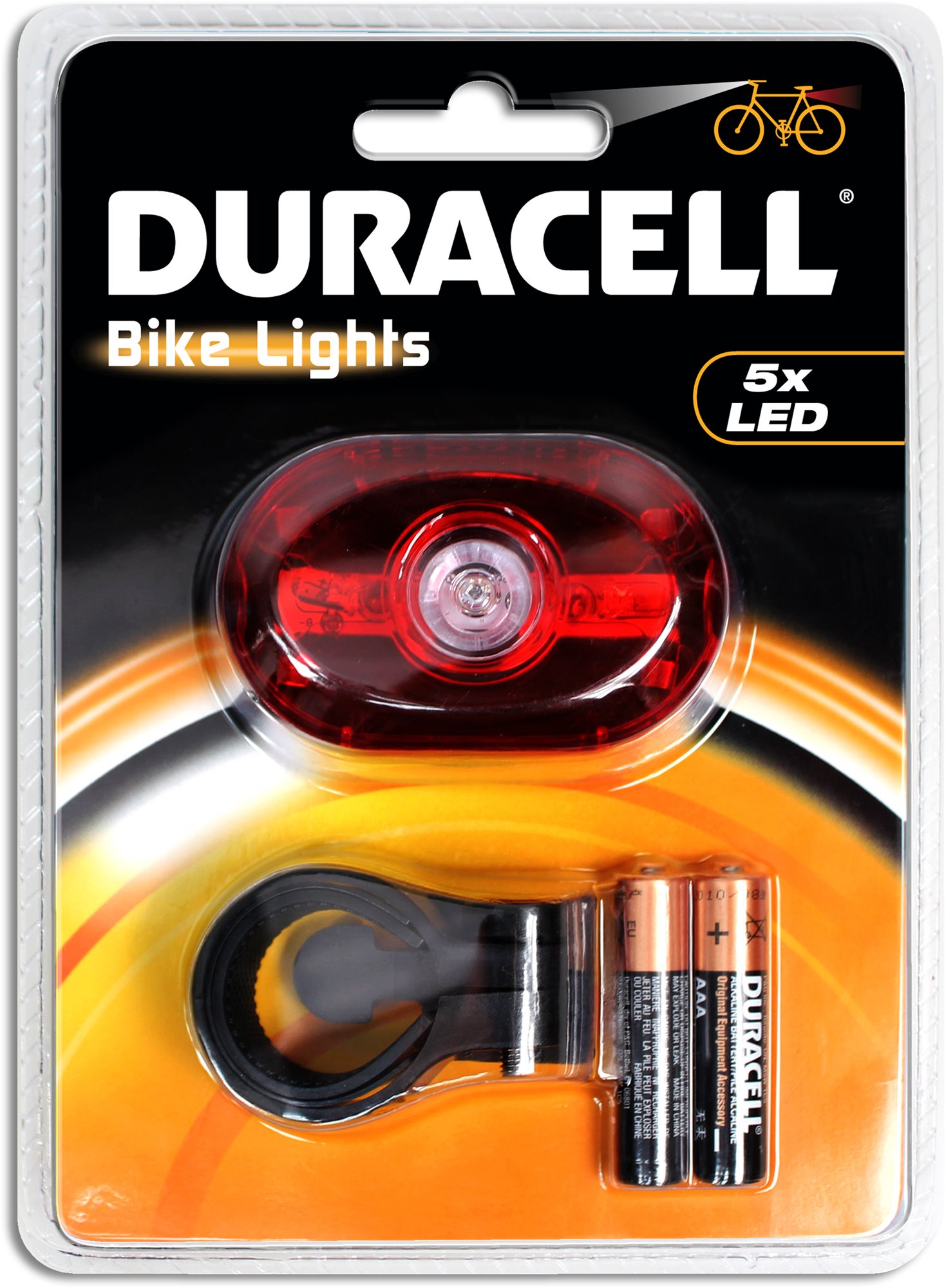 Duracell store bike light