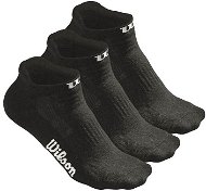 Wilson W Black NO SHOW Sock 3PR / PK - Ponožky