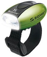 Sigma Micro zelená/predné svetlo LED-biela - Svetlo na bicykel