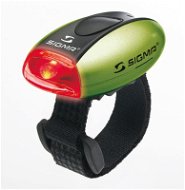 Sigma Micro zelená/zadné svetlo LED-červená - Svetlo na bicykel