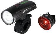 Sigma Sportster + Mono RL čierna - Svetlo na bicykel