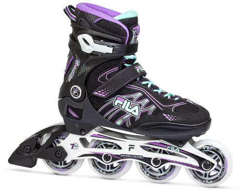 Fila Mizar 84 lady blk/w.green/lil size 42 - Roller Skates - Main image